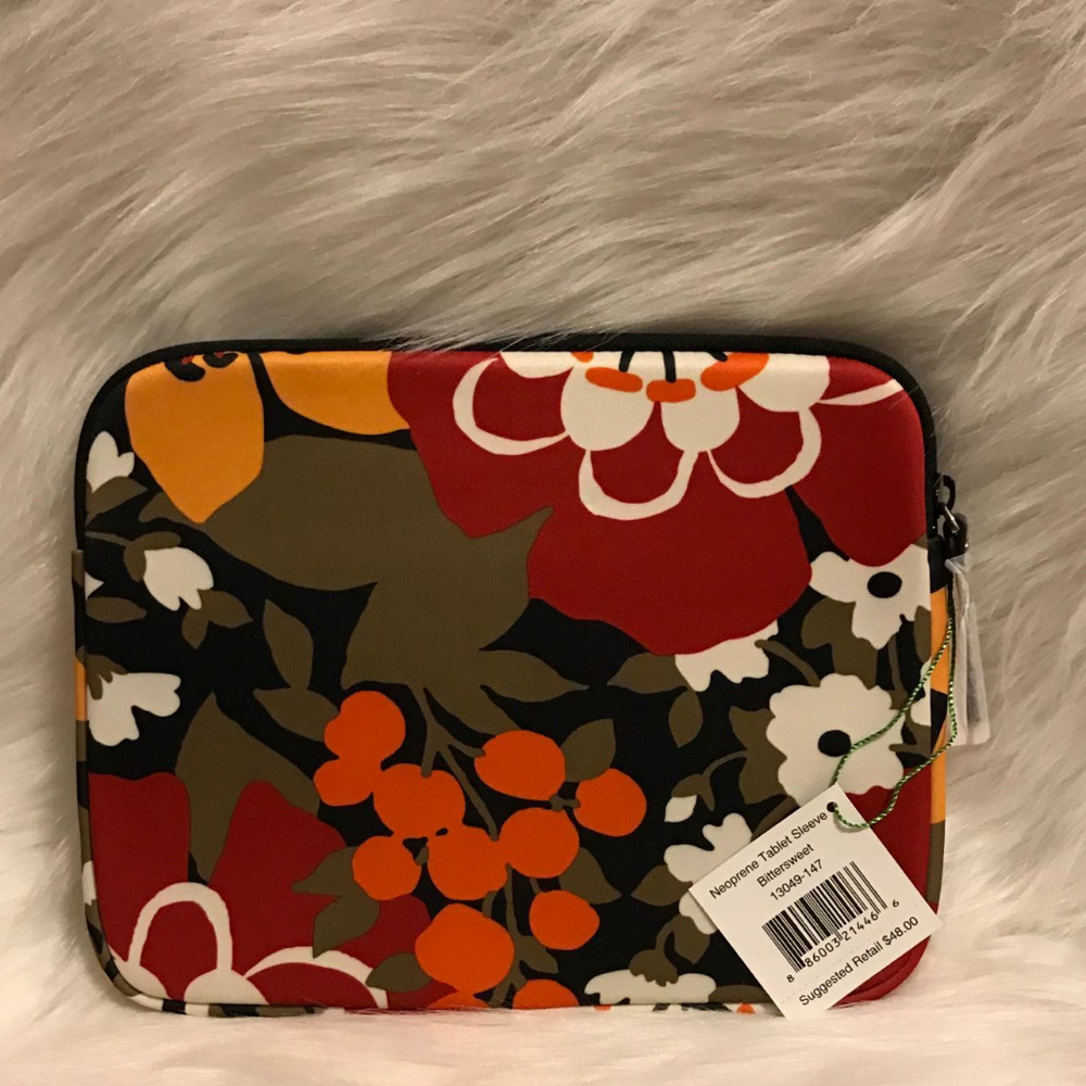 Vera Bradley Neoprene Tablet Sleeve in Bittersweet - Picture 2 of 3